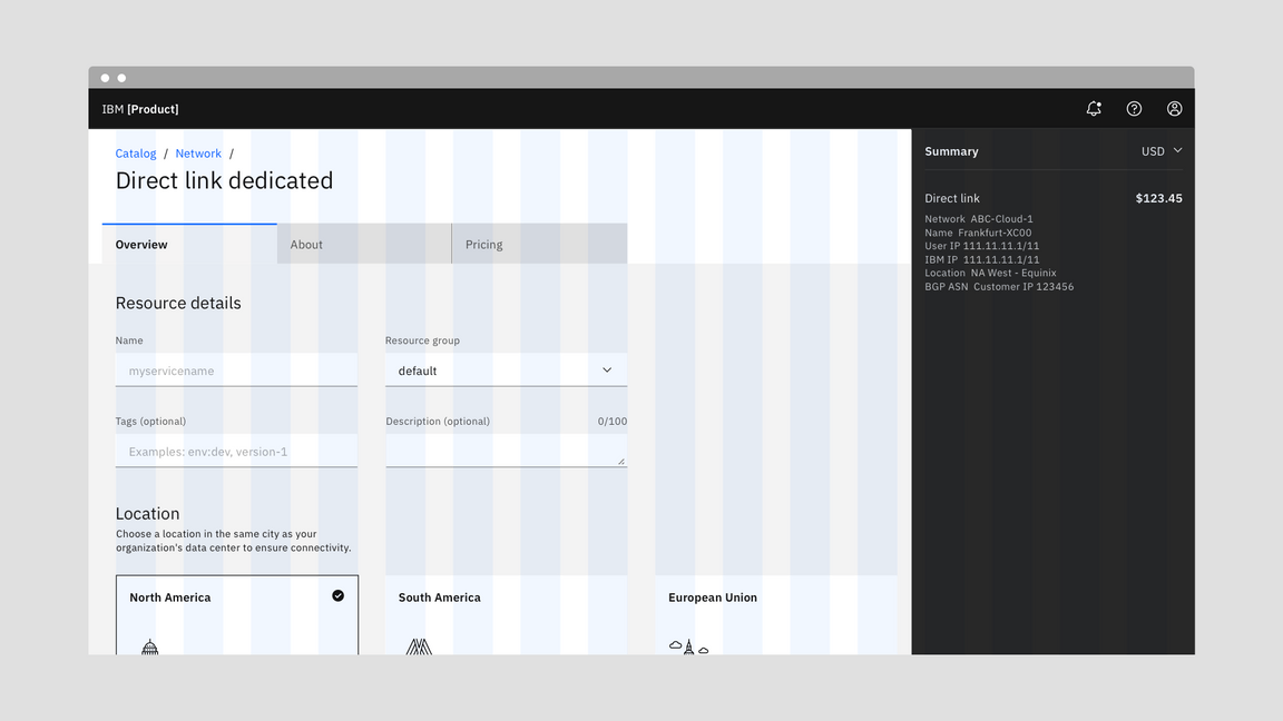 Examples of line tabs (top) and contained tabs (bottom)